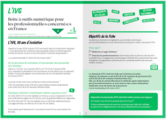 L’IVG Boîte à outils numérique (PDF)